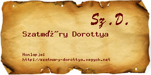 Szatmáry Dorottya névjegykártya